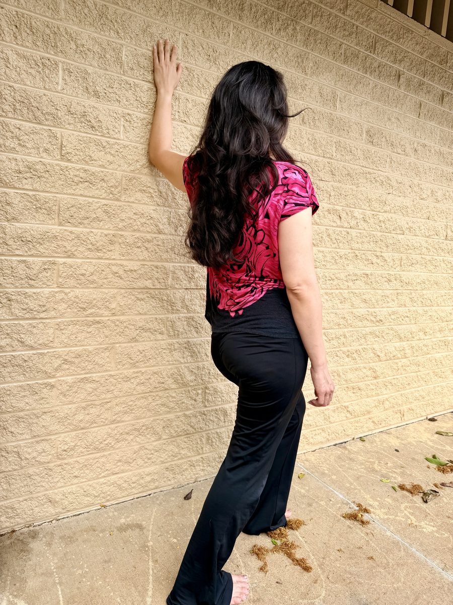 Pectoral stretch — Middle position